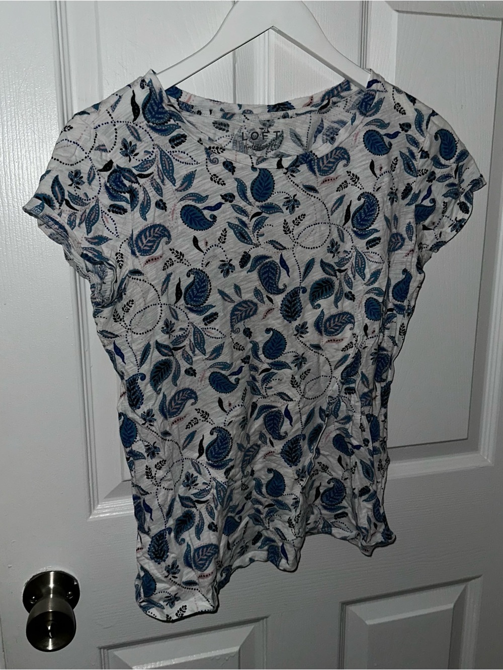 White Patterned Shirt